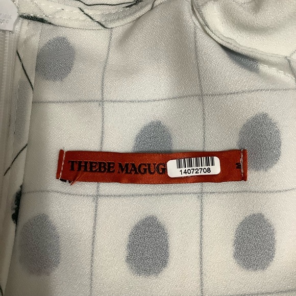 Thebe Magugu Fingerprint Neck-Cutout MIDI Dress Size M ( W331) - Picture 10 of 10